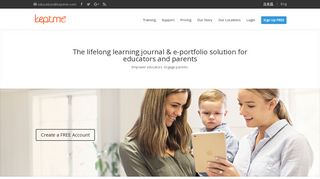 KeptMe | FREE Electronic Learning Portfolio Solutions