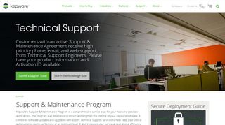 Technical Support | Support Center | Kepware