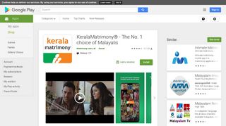 KeralaMatrimony® - The No. 1 choice of Malayalis - Apps on Google ...