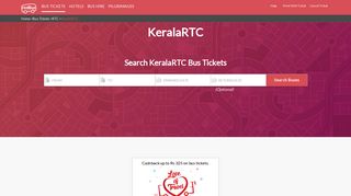 KeralaRTC Bus Ticket Booking, Bus Reservation, Time Table, Fares ...