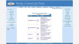 Kerala Commercial Taxes