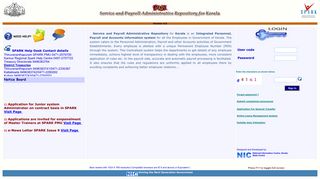 SPARK -- Service and Payroll Administrative Repository for Kerala --