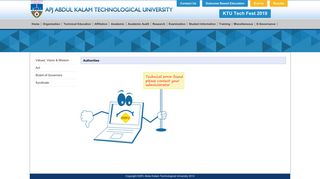 APJ Abdul Kalam Technological University :: Home