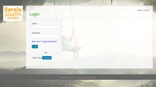 Welcome to Dream Deals 2014 – Login, Sign up | Kerala Tourism