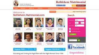 Bethlehem Matrimonial - Since 1996 - The Exclusive Kerala Christian ...