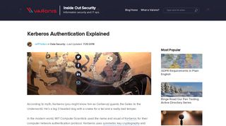 Kerberos Authentication Explained - Varonis