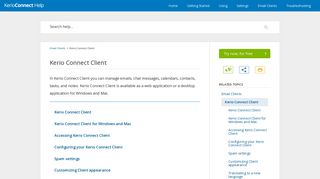 Kerio Connect Client - GFI Software