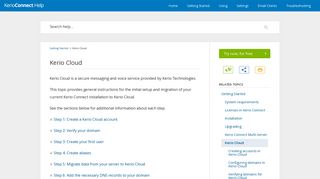 Kerio Cloud - GFI Software
