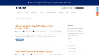 Kerio MailServer | Kerio Technologies