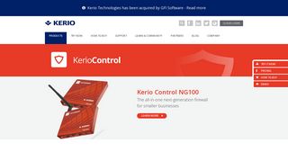 Kerio Control | Network Security for your Business | Kerio Technologies