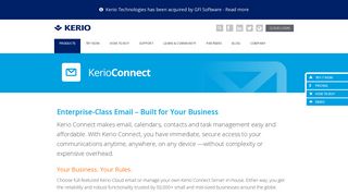 Kerio Connect | Kerio Technologies