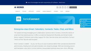 Kerio Connect | Webmail | Kerio Technologies