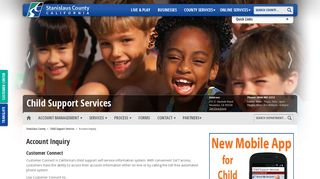 Account Inquiry - Department of Child Support Services - Stanislaus ...