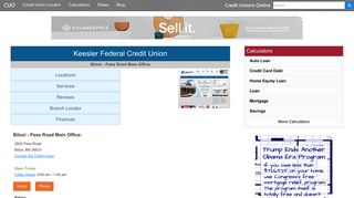 Keesler Federal Credit Union - Biloxi, MS - Credit Unions Online
