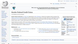 Keesler Federal Credit Union - Wikipedia