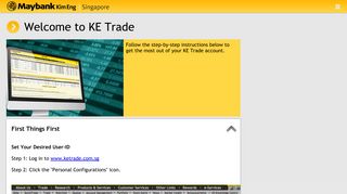 Maybank Kim Eng - Welcome to KE Trade