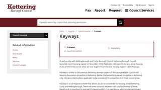 Keyways | Keyways | Kettering Borough Council