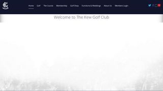 Welcome to The Kew Golf Club