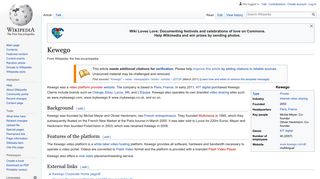 Kewego - Wikipedia