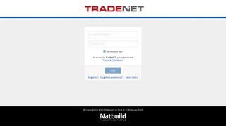 Login | TradeNET™