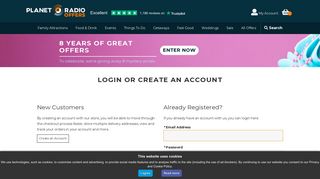 Customer Login | Planet Radio Offers