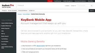 KeyBank Mobile Banking App | KeyBank