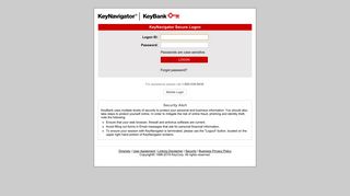 KeyNavigator Secure Logon - KeyBank