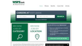 Welcome to the WSFS Bank Talent Network - Jobs.net
