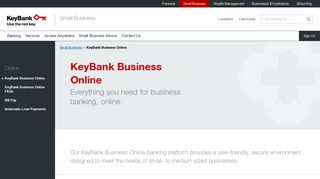 KeyBank Business Online | KeyBank