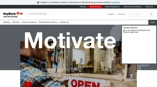 Small Business Banking Home Page - KeyBank