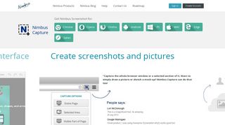 Nimbus Capture - - Take screenshots and record video from your screen