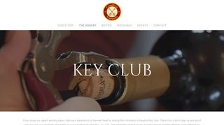 KEY CLUB - CrossKeys Vineyards - Unlock The Love