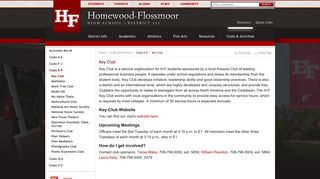 Key Club | Homewood Flossmoor High School