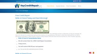 Free Credit Repair - Check out our referral program! - Key Credit Repair