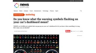 Car dash warnings: Do you know what these symbols mean?