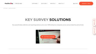 Online survey solutions - Key Survey Software