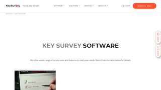 Survey Suite - Key Survey