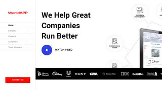 WorldAPP - We help Great Companies run better