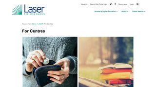 For Centres - Laser Learning Awards
