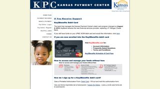 Key2Benefits Debit Card - Kansas Payment Center