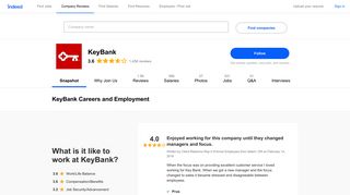 KeyBank Careers and Employment | Indeed.com