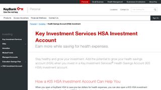 Health Savings Account (HSA) Investment | KeyBank