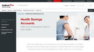 Small Business Health Savings Account | KeyBank