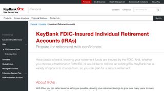Investment Retirement Accounts | KeyBank