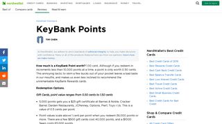 KeyBank Points - NerdWallet