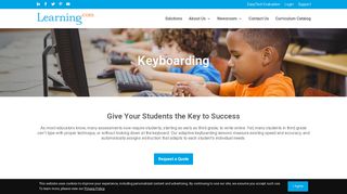 Keyboarding Curriculum, Typing Lessons for K-12 - Learning.com