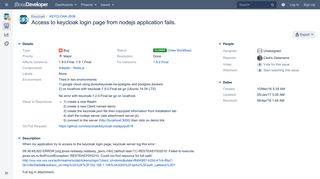 [KEYCLOAK-2638] Access to keycloak login page from nodejs ...