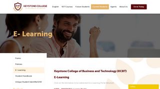 E- Learning – Keystone College of Business & Technology