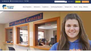 Student Services at One-Stop Student Central - Keystone College