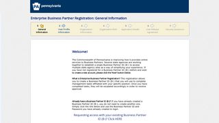 Register Business Partner User - Commonwealth of PA - Keystone ID ...